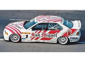 PRE-ORD3R Minichamps Modeliukas 1/18 1994 BMW 318IS ClassII BMW Team Schnitzer #1 Joachim Winkelhock Winner Macau Guia Race, white/red