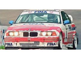 PRE-ORD3R Minichamps Modeliukas 1/18 1994 BMW 318IS ClassII BMW Team Fina-Bastos #4 Tassin/Ravaglia/Burgstaller Winners 24h Spa, white/red
