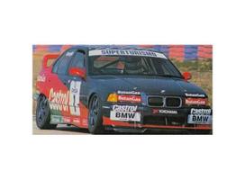 PRE-ORD3R Minichamps Modeliukas 1/18 1994 BMW 318IS ClassII Cibiemme Sport #1 Roberto Ravaglia Cist, black/red