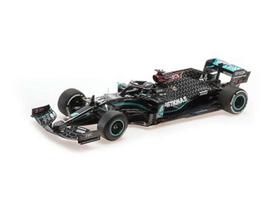PRE-ORD3R Minichamps Modeliukas 1/18 2020 Mercedes Benz AMG Petronas Formula One Team F1 W11 EQ Performance Lewis Hamilton Winner British GP 2020, black/green