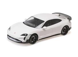 PRE-ORD3R Minichamps Modeliukas 1/18 2024 Porsche Taycan Turbo GT, white