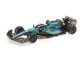 PRE-ORD3R Minichamps Modeliukas 1/18 2022 Aston Martin Aramco Cognizant Formula One Team AMR22 Bahrein GP Lance Stroll