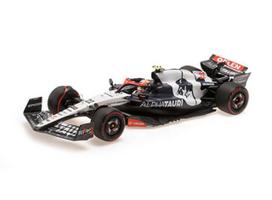 PRE-ORD3R Minichamps Modeliukas 1/18 2023 Scuderia Alphatauri AT04 #22 Yuki Tsunoda, blue-black/white