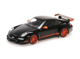 PRE-ORD3R Minichamps Modeliukas 1/18 2007 Porsche 911 GT3 RS, black/red