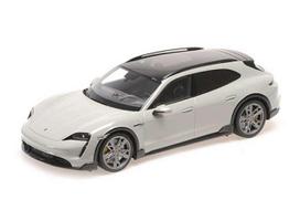 PRE-ORD3R Minichamps Modeliukas 1/18 2021 Porsche Taycan Cross Tourismo Turbo S, chalk
