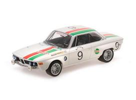 PRE-ORD3R Minichamps Modeliukas 1/18 1971 BMW 2800 CS Castrol BMW #9 Moorkens/Haxhe 24H SPA Francorchamps, white