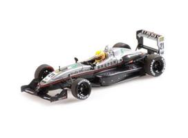 PRE-ORD3R Minichamps Modeliukas 1/43 2004 Dallara Mercedes F302 Lewis Hamilton Macau GP, dark grey/silver