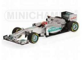 PRE-ORD3R Minichamps Modeliukas 1/43 2012 Mercedes AMG Petronas F1 team W03 Nico Rosberg, silver