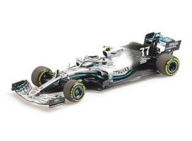 PRE-ORD3R Minichamps Modeliukas 1/43 2019 Mercedes AMG Petronas F1 Team F1 W10 EQ POWER+ #77 Valtteri Botas, silver-green