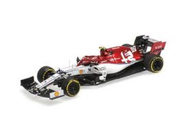 PRE-ORD3R Minichamps Modeliukas 1/43 2019 Alfa Romeo Racing F1 C38 #99 Antonio Giovinazzi *Resin Series*, red/white