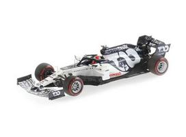 PRE-ORD3R Minichamps Modeliukas 1/43 2020 Scuderia Alpha Tauri Racing Honda AT1 #26 Daniil Kvyat Austrian GP, blue/red/white