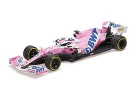 PRE-ORD3R Minichamps Modeliukas 1/43 2020 BWT Racing Point F1 Team Mercedes RP20 #11 Sergio Perez 2nd Place Turkish GP, pink