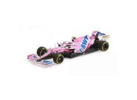 PRE-ORD3R Minichamps Modeliukas 1/43 2020 BWT Racing Point F1 Team Mercedes RP20 Lance Stroll 3rd place Sakhir GP, pink