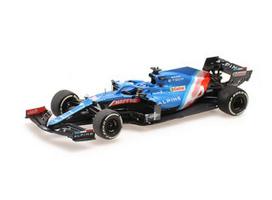 PRE-ORD3R Minichamps Modeliukas 1/43 2021 Alpine F1 Team A521 Fernando Alonso Hungarian GP