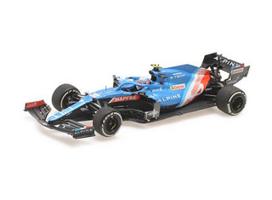 PRE-ORD3R Minichamps Modeliukas 1/43 2021 Alpine F1 Team A521 Esteban Ocon Winner Hungarian GP