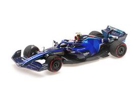 PRE-ORD3R Minichamps Modeliukas 1/43 2022 Williams Racing FW44 Bahrain GP Nicholas Latifi, blue/black