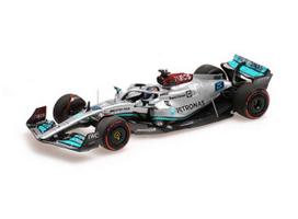 PRE-ORD3R Minichamps Modeliukas 1/43 2022 Mercedes Benz AMG Petronas Formula One Team F1 W13 E Performance Bahrain GP George Russel