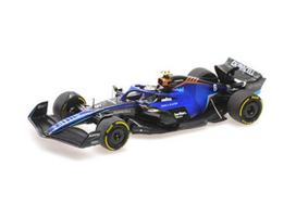 PRE-ORD3R Minichamps Modeliukas 1/43 2022 Williams Racing FW44 Miami GP Nicholas Latifi, blue/black