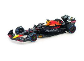 Minichamps Modeliukas 1/43 2022 Oracle Red Bull Racing RB18 #1 Max Verstappen 3rd Monaco GP, blue/yellow/red
