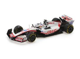 Minichamps Modeliukas 1/43 2022 Haas VF-22 K. Magnussen British GP, white/red