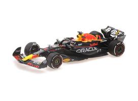 PRE-ORD3R Minichamps Modeliukas 1/43 2023 Oracle Red Bull Racing RB19 #01 Max Verstappen, Winner Spain GP 2023, blue/yellow/red