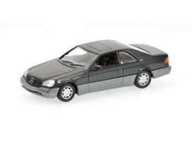 PRE-ORD3R Minichamps Modeliukas 1/43 1992 Mercedes Benz 600SEC Coupe, green metal