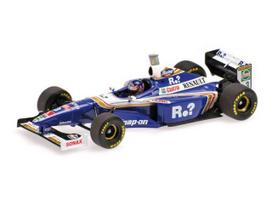PRE-ORD3R Minichamps Modeliukas 1/43 1997 Williams Renault FW19 World Champion Dirty Version Jaques Villeneuve, blue/white