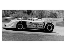 PRE-ORD3R Minichamps Modeliukas 1/43 1973 Porsche 917/10 Vasek Polak Racing Jody Scheckter Can Am Mosport *Resin series*, white/blue