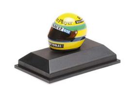 PRE-ORD3R Minichamps Modeliukas 1/10 1986 Helmet Ayrton Senna, yellow/green