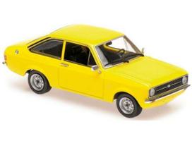 PRE-ORD3R Minichamps Modeliukas 1/87 1975 Ford Escort 1600 Sport, yellow