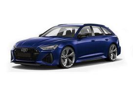 PRE-ORD3R Minichamps Modeliukas 1/87 2019 Audi RS 6 Avant, blue metallic