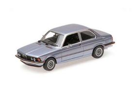PRE-ORD3R Minichamps Modeliukas 1/87 1975 BMW 323i (E21), light blue metallic
