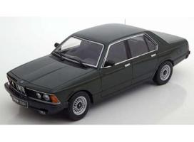 PRE-ORD3R Minichamps Modeliukas 1/87 1977 BMW 733i (E23), green metallic