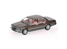 PRE-ORD3R Minichamps Modeliukas 1/87 1977 BMW 733i (E23), brown metallic