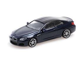 PRE-ORD3R Minichamps Modeliukas 1/87 2015 BMW M6 Coupé, blue metallic
