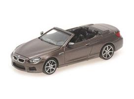 PRE-ORD3R Minichamps Modeliukas 1/87 2015 BMW M6 Cabrio, grey