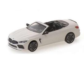 PRE-ORD3R Minichamps Modeliukas 1/87 2019 BMW 8-series cabriolet, white