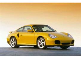 PRE-ORD3R Minichamps Modeliukas 1/87 2000 Porsche 911 Turbo, yellow