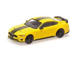PRE-ORD3R Minichamps Modeliukas 1/87 2018 Ford Mustang, silver