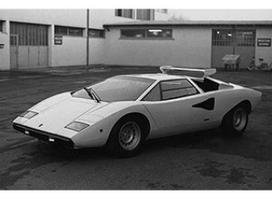 PRE-ORD3R Minichamps Modeliukas 1/87 1974 Lamborghini Countach LP400, orange