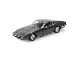 PRE-ORD3R Minichamps Modeliukas 1/87 1969 Maserati Ghibli Coupe, black metallic