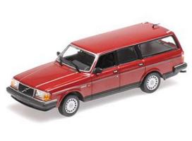 PRE-ORD3R Minichamps Modeliukas 1/87 1986 Volvo 240 GL Break, blue metallic