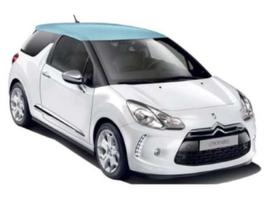 PRE-ORD3R NOREV Modeliukas 1/87 2010 Citroen DS3, banquise white/blue boticelli roof