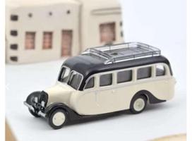 PRE-ORD3R NOREV Modeliukas 1/87 1947 Citroen U23 Autocar, black/cream