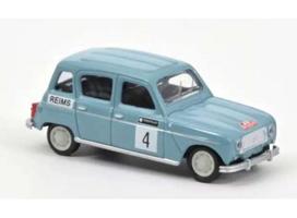 PRE-ORD3R NOREV Modeliukas 1/64 2011 Renault 4 Historic Racing #4, blue