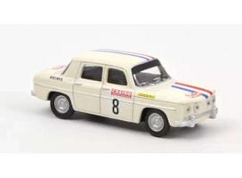 PRE-ORD3R NOREV Modeliukas 1/64 2014 Renault 8 Gordini Historic Racing #8, cream/blue/red