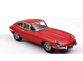 PRE-ORD3R NOREV Modeliukas 1/12 1964 Jaguar E-Type Coupe, signal red