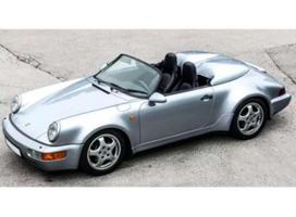 PRE-ORD3R NOREV Modeliukas 1/18 1993 Porsche 911 Speedster WTL, polar silver metallic