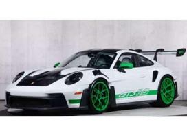 PRE-ORD3R NOREV Modeliukas 1/18 2022 Porsche 911 GT3 RS Tribute to Carrera , white/python green