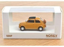PRE-ORD3R NOREV Modeliukas 1/43 1965 Fiat 500F *Jet-car*, yellow positano